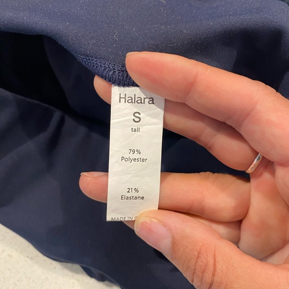 HALARA Navy Flare Pants - Picture 6 of 9